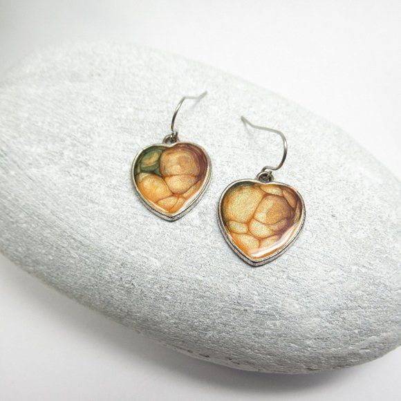 Heart Earrings - Picture 3 of 5